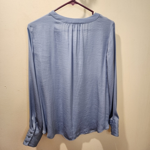 Maison D' Amelie Long Sleeve Pullover V Neck Blouse size M - Picture 8 of 13